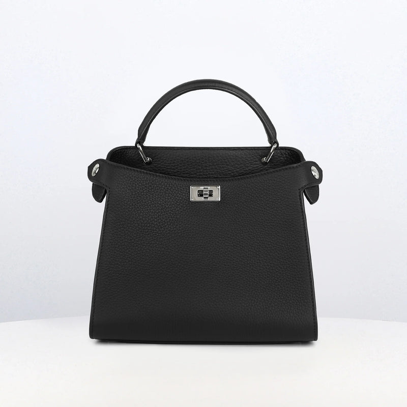 Lutece Mini Leather Bag Black