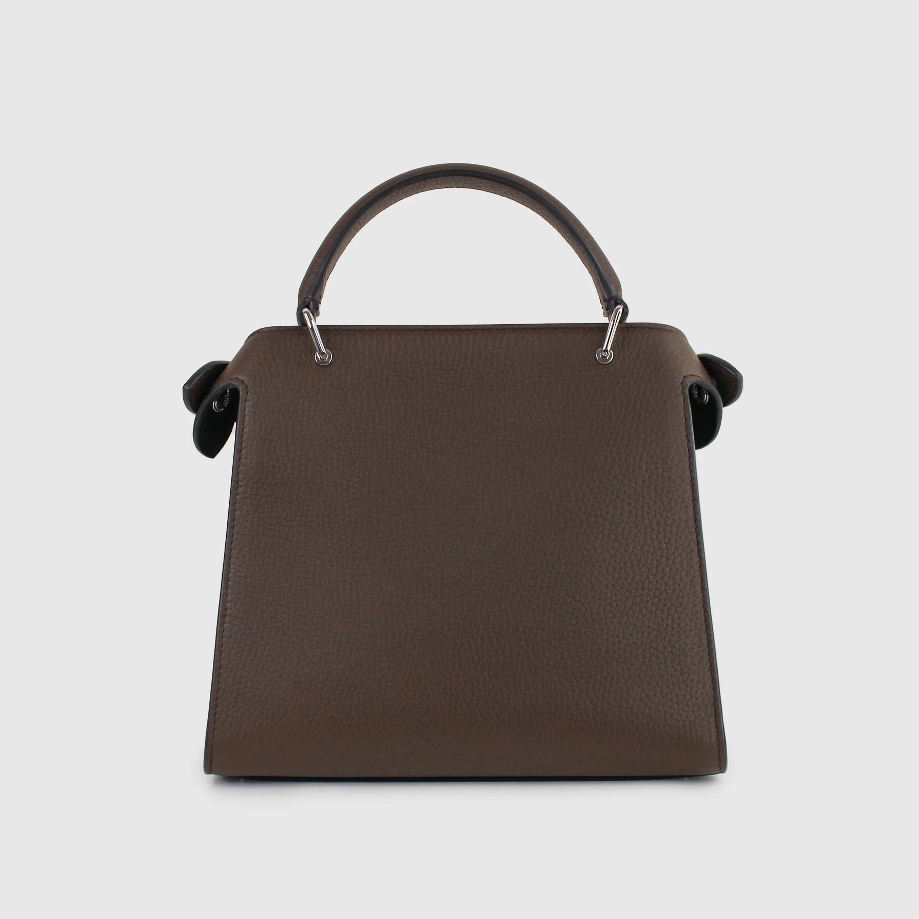 Lutece Mini Leather Bag | Chocolate