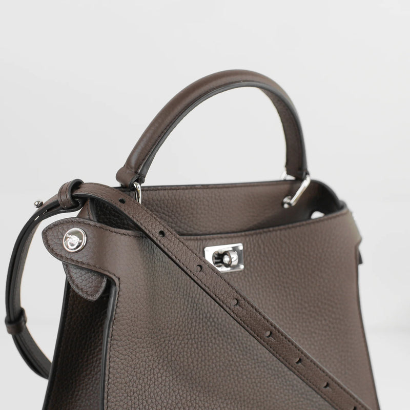 Lutece Mini Leather Bag Chocolate