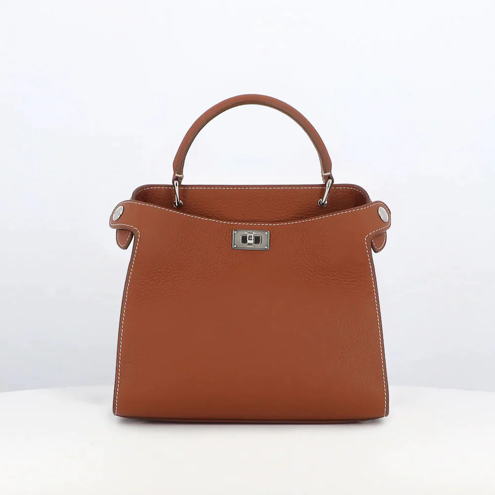 Lutece Mini Leather Bag | Gold