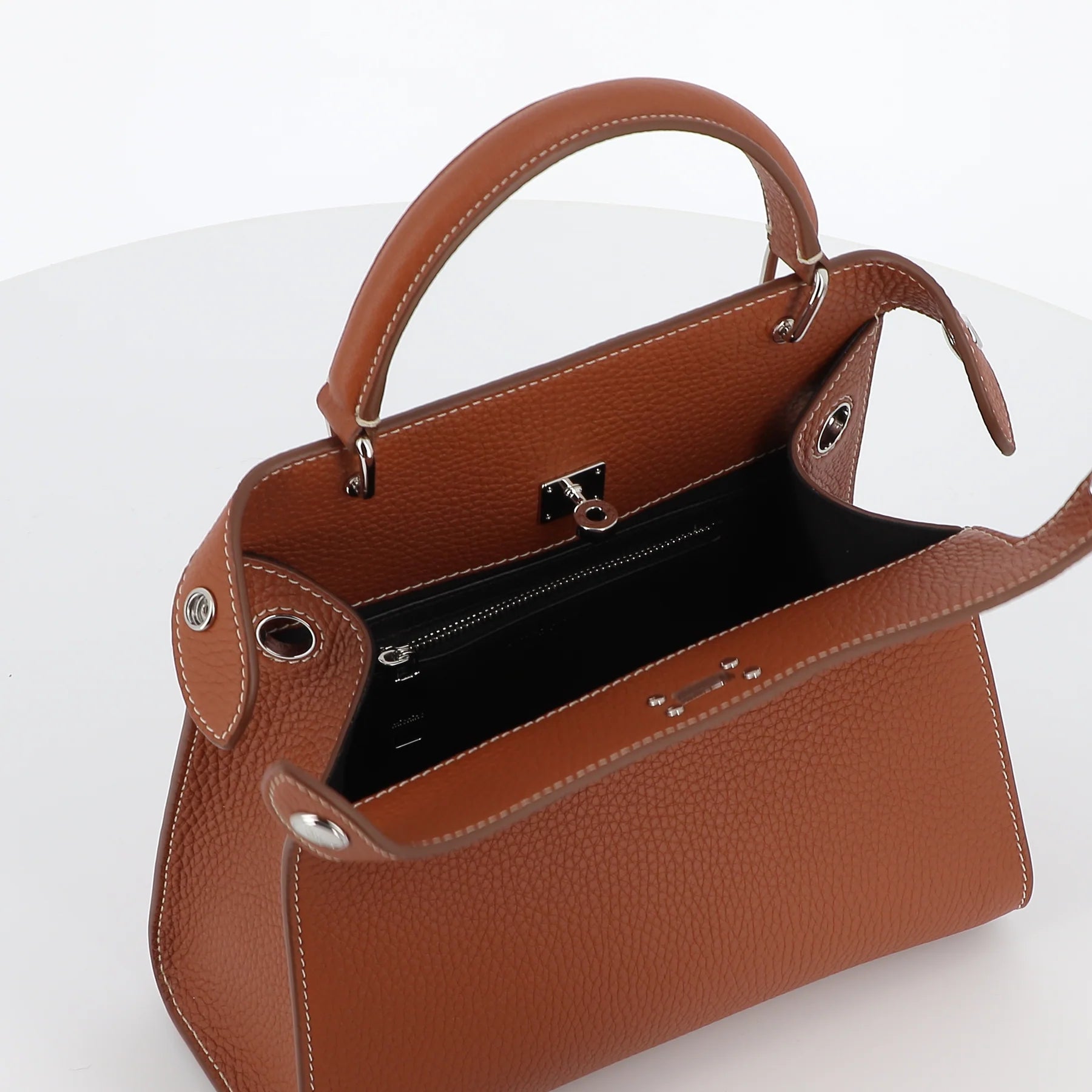 Lutece Mini Leather Bag | Gold