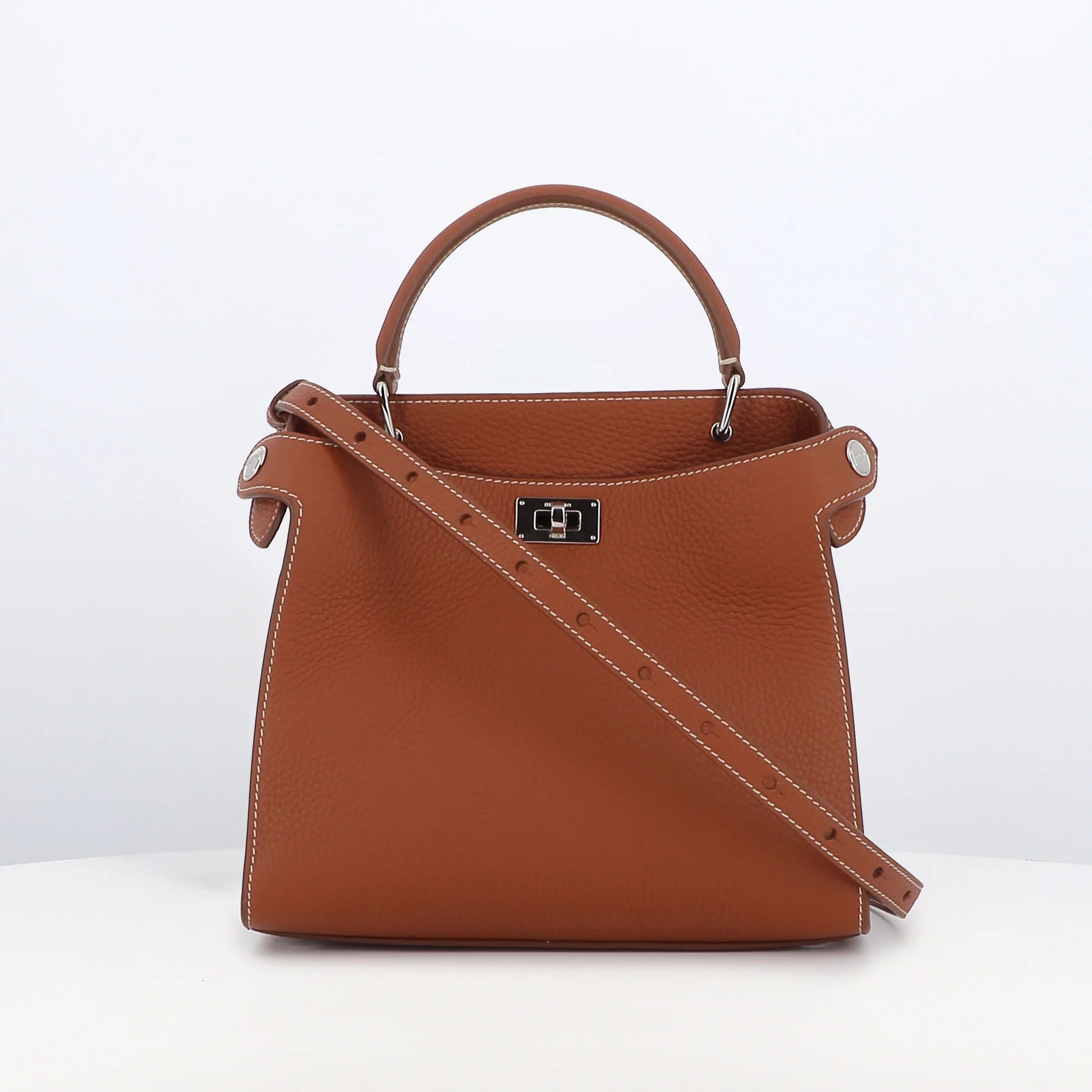 Lutece Mini Leather Bag | Gold