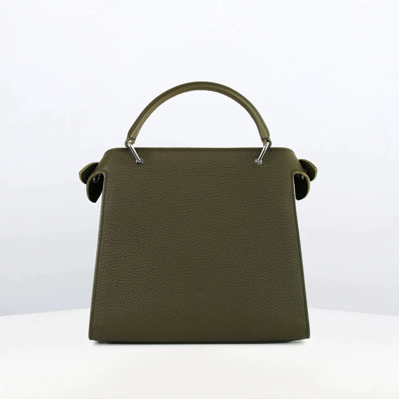 Lutece Mini Leather Bag Khaki