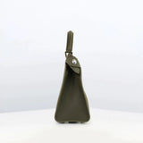 Lutece Mini Leather Bag Khaki