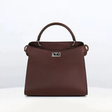 Lutece Mini Leather Bag Prune