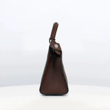 Lutece Mini Leather Bag Prune