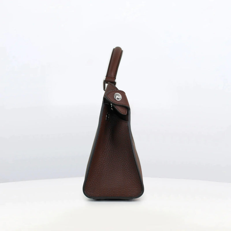 Lutece Mini Leather Bag Prune