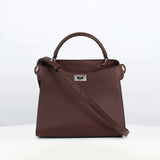 Lutece Mini Leather Bag Prune