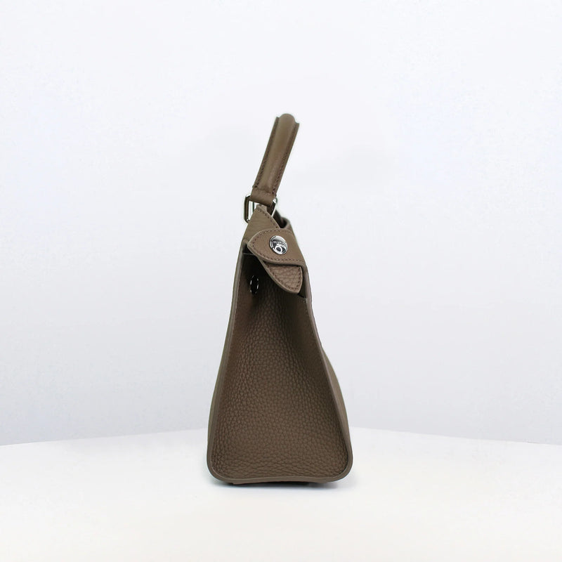 Lutece Mini Leather Bag Taupe