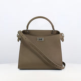 Lutece Mini Leather Bag Taupe