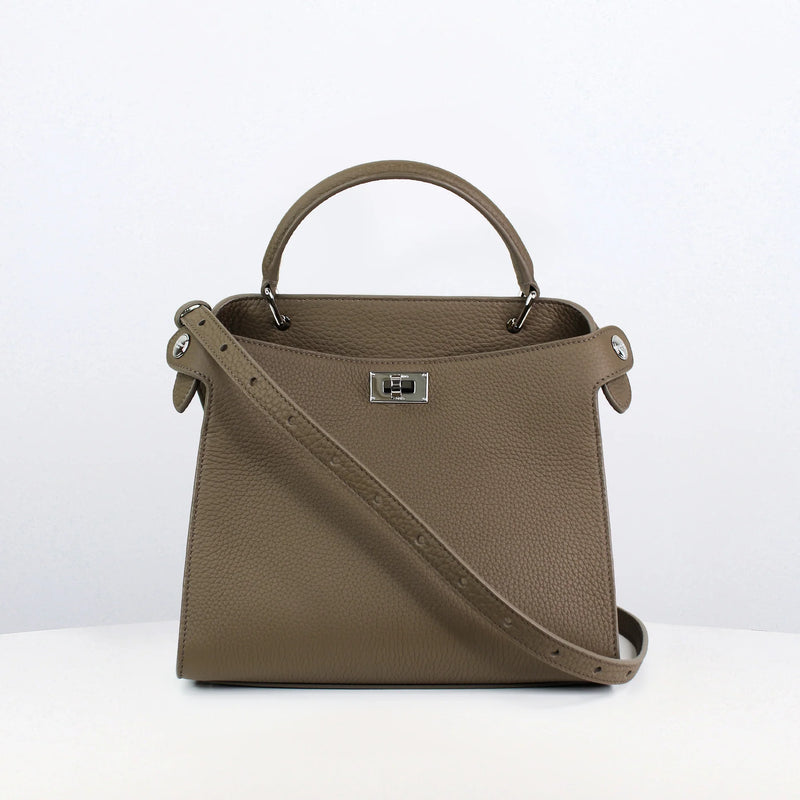 Lutece Mini Leather Bag Taupe
