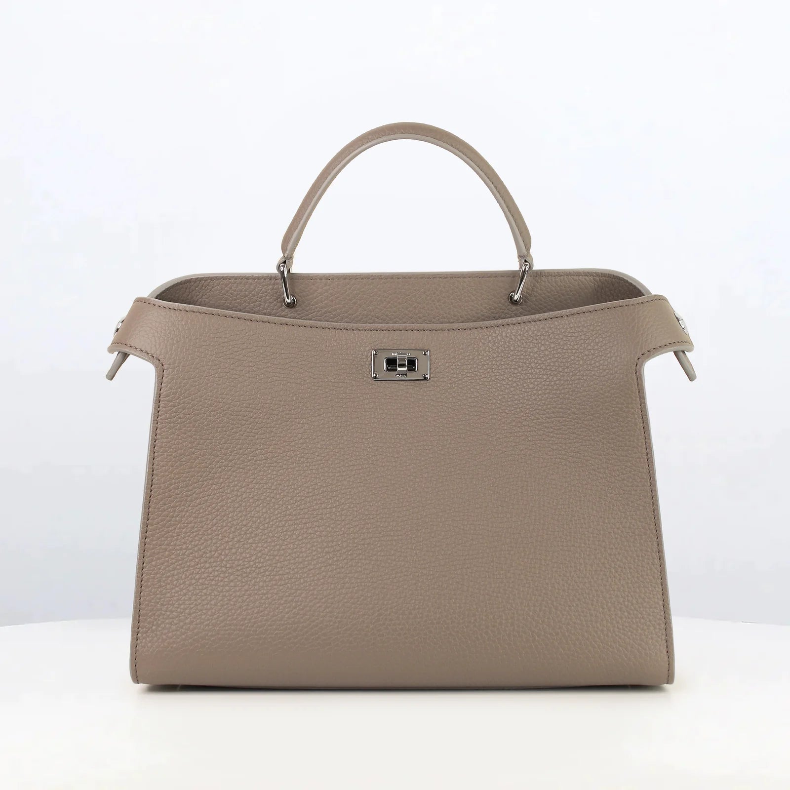 Lutece PM Leather Bag | Elephant