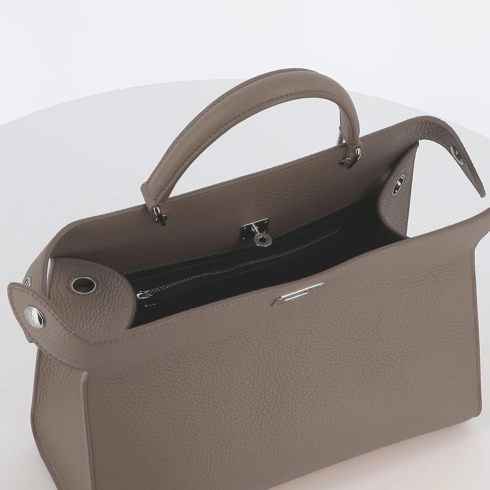 Lutece PM Leather Bag | Elephant