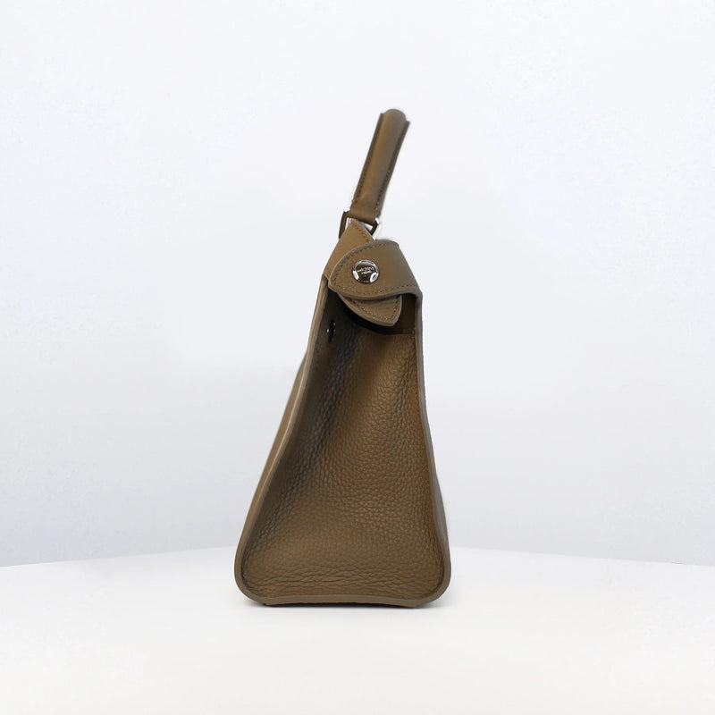 Lutece PM Leather Bag Taupe
