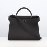 Lutece PM Leather Bag Black