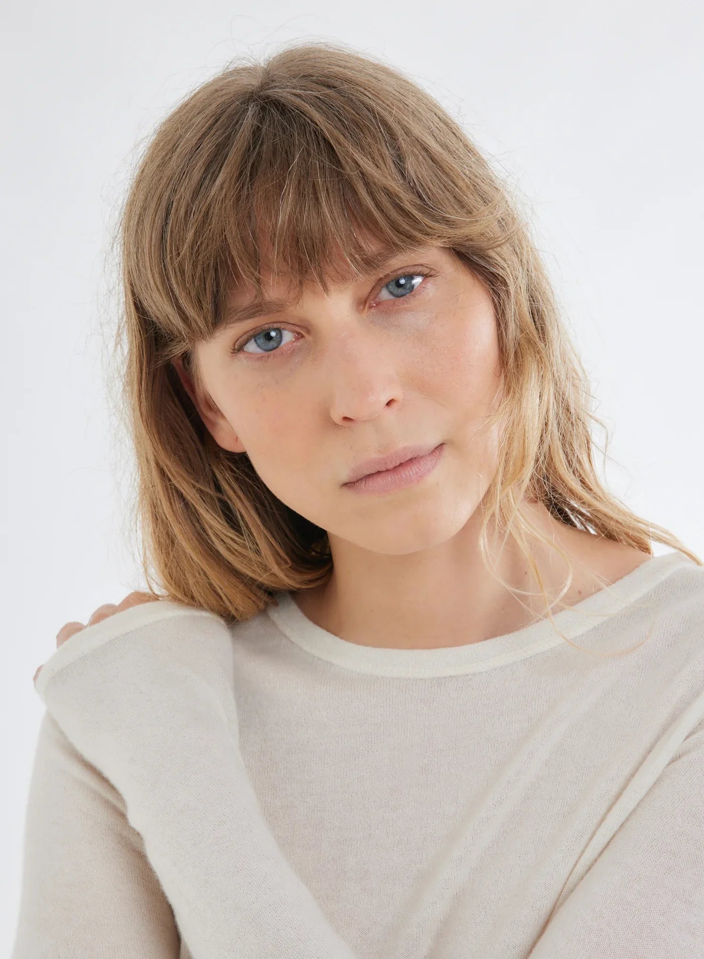 Majestic Filatures Machine Washable Cashmere LS | Milk