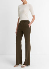 Vince Mid Rise Tailored Flare Pants Vine