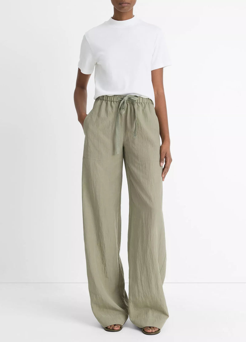 Vince Utility Drawstring Pants Smoky Moss