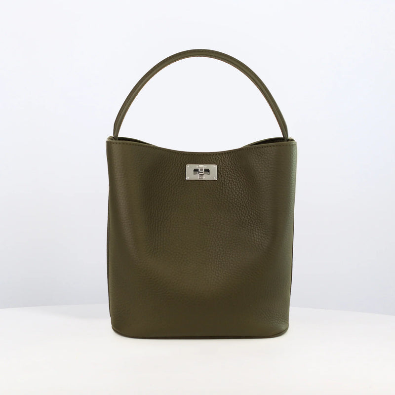 Odeon Mini Leather Bag Khaki