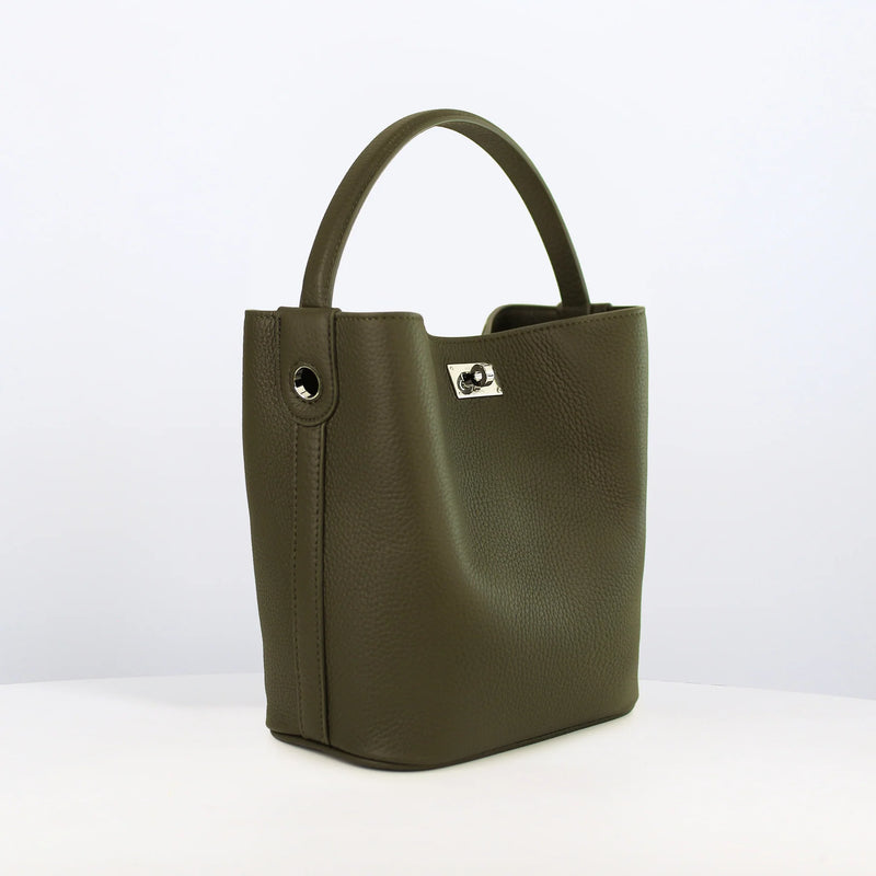 Odeon Mini Leather Bag Khaki