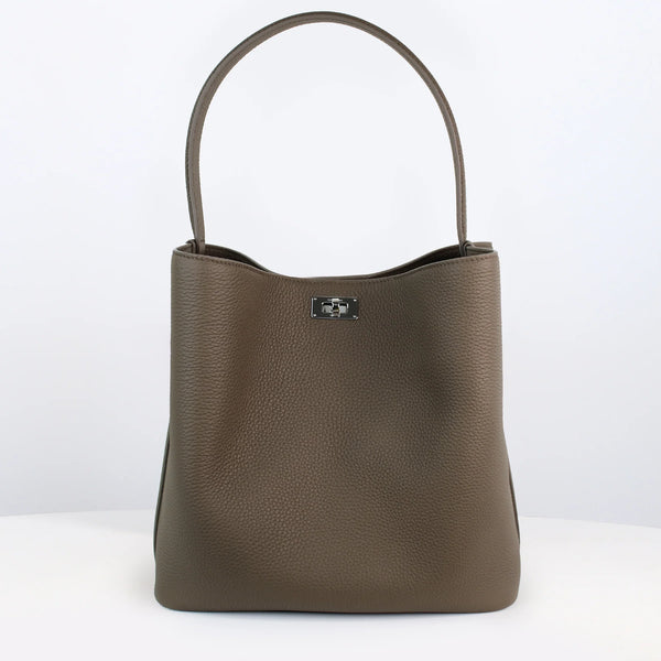 Odeon PM Leather Bag Taupe