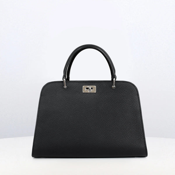 Opera Mini Leather Bag Black