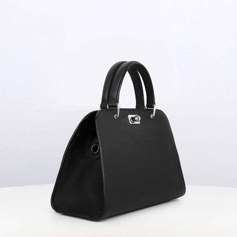 Opera Mini Leather Bag Black
