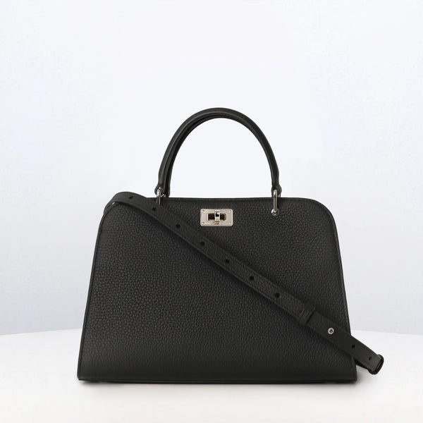 Opera Mini Leather Bag Black