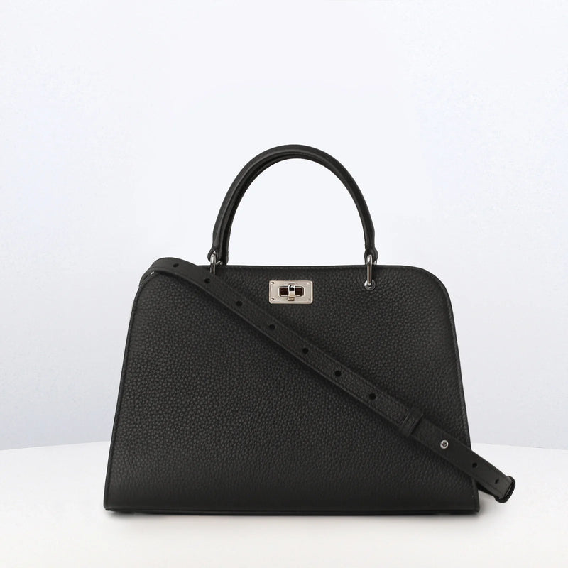 Opera Mini Leather Bag Black