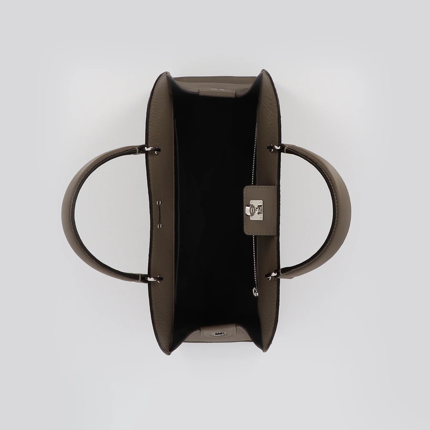 Opera PM Leather Bag | Taupe