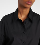 Joseph Berton Black Cotton Blouse