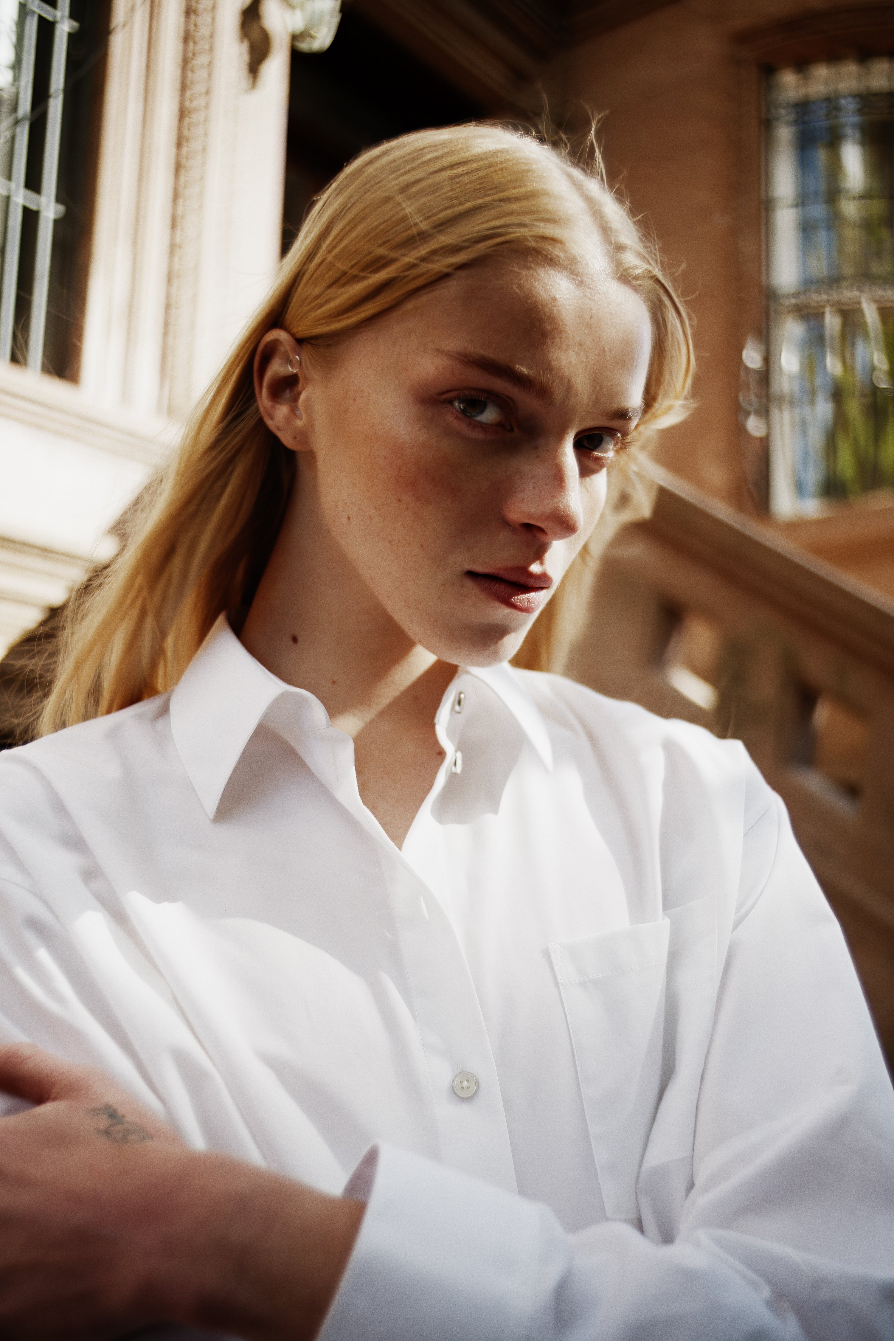 Helmut Lang White Apex Oversized Shirt