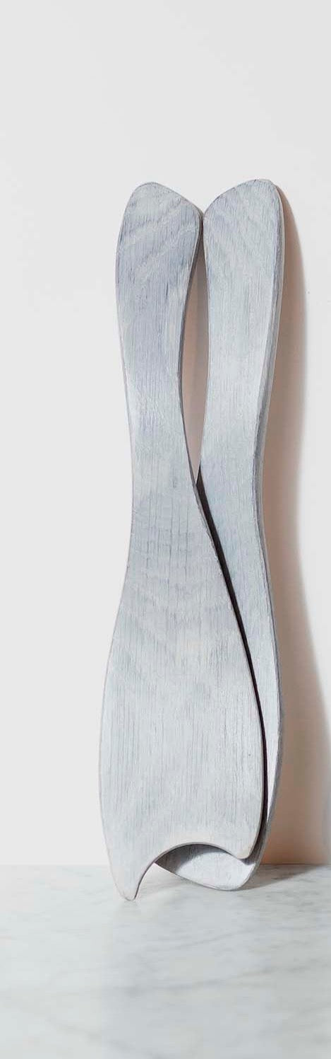 Rustic Salad Servers Driftwood