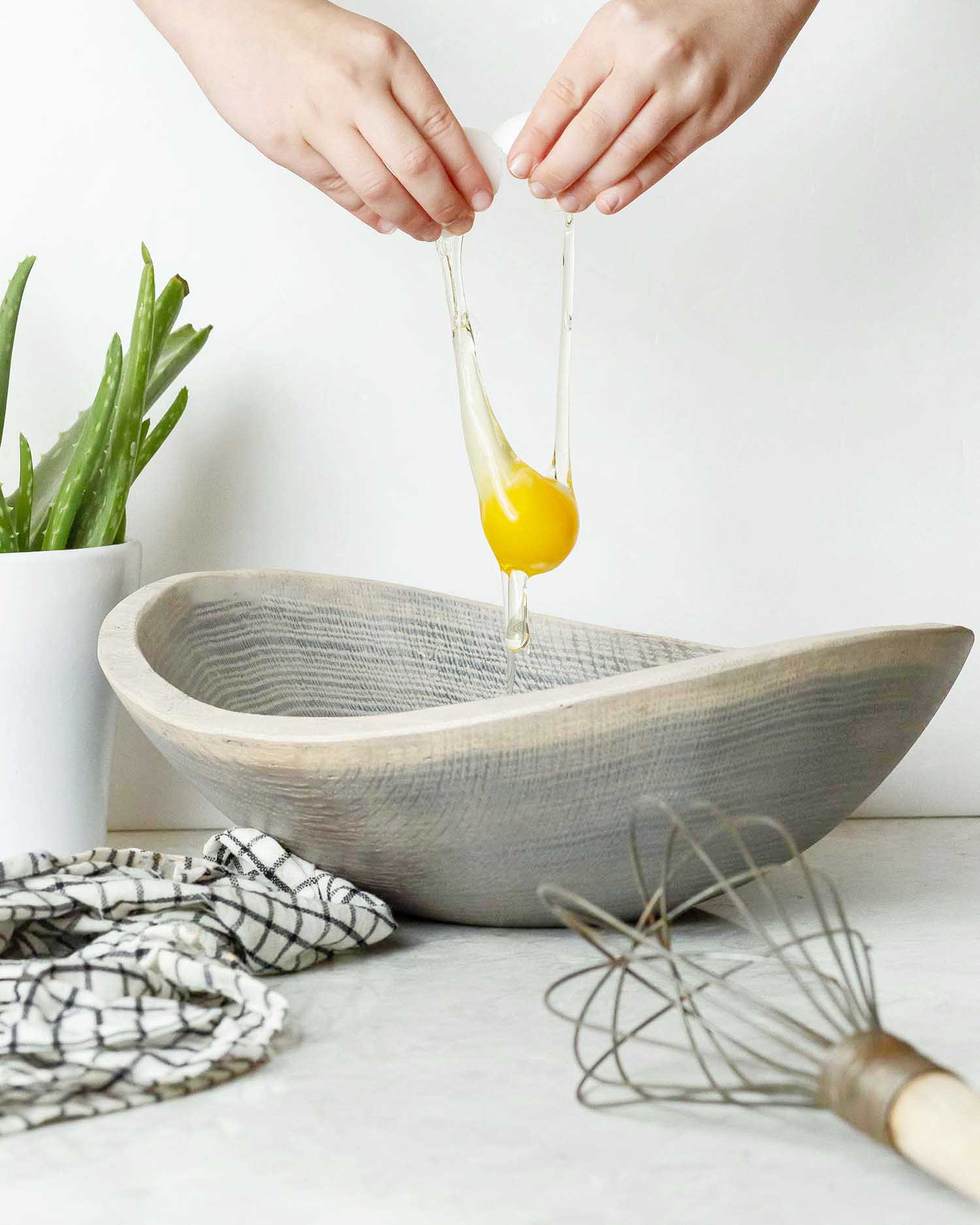 Driftwood Oval Wooden Bowl