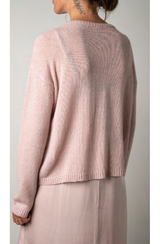 Private Luxe Cashmere Pinky V-Neck Sweater