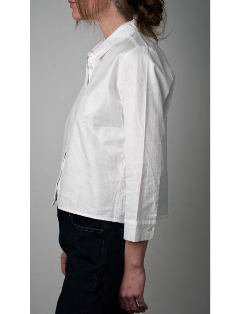 Private Corta Heavy Cotton Shirt | White