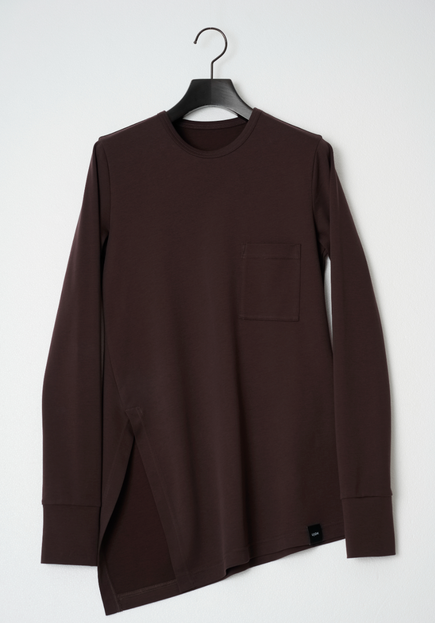 UJOH Long Sleeve T-Shirt/ Side Slit