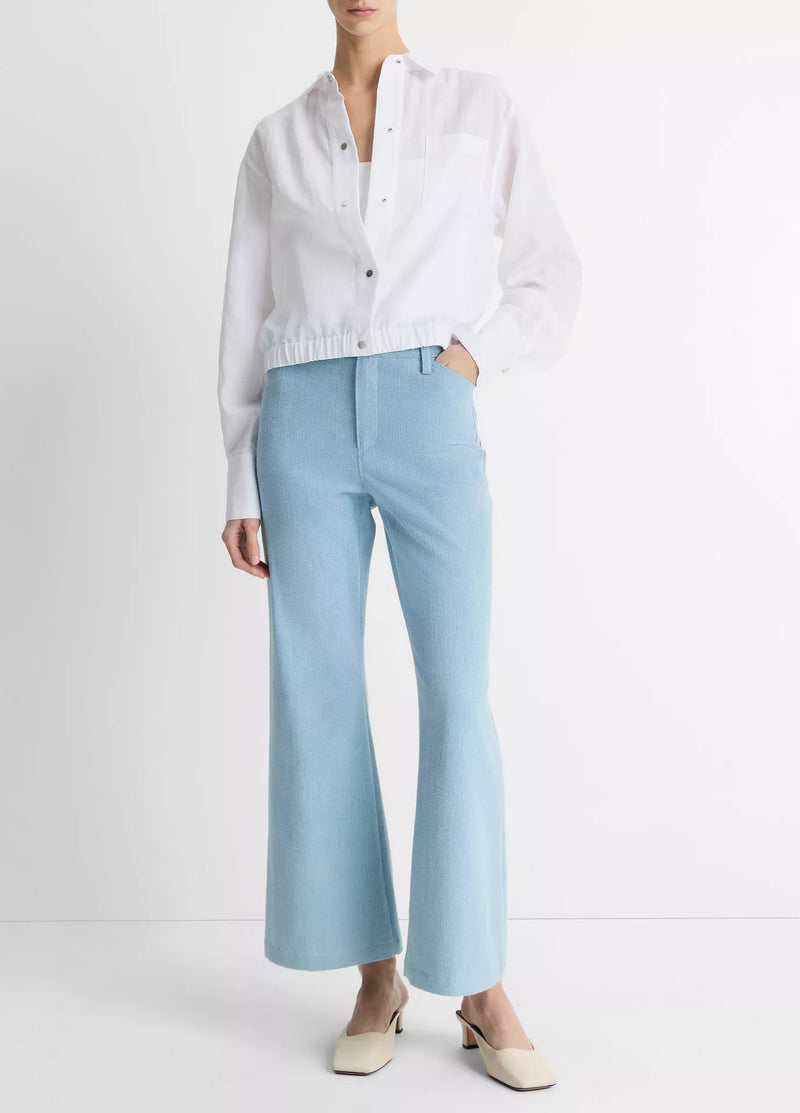 Vince White Summer Shirt Jacket