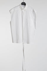 Hache White Us Sleeveless Shirt