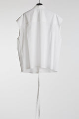 Hache White Us Sleeveless Shirt