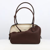 Boston Leather Bag Tuileries PM Prune