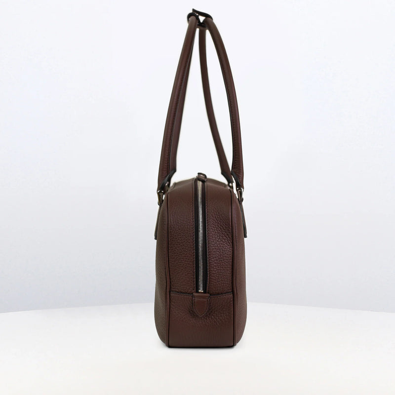 Boston Leather Bag Tuileries PM Prune