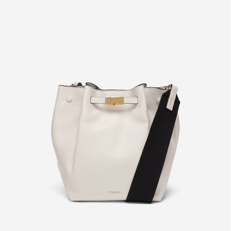 DeMellier New York Bucket Bag Off White