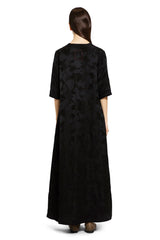 Uma Wang Black Jacquard Apostle Dress