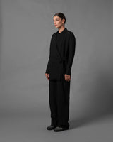 Uma Wang Khloe Jacket Black Linen