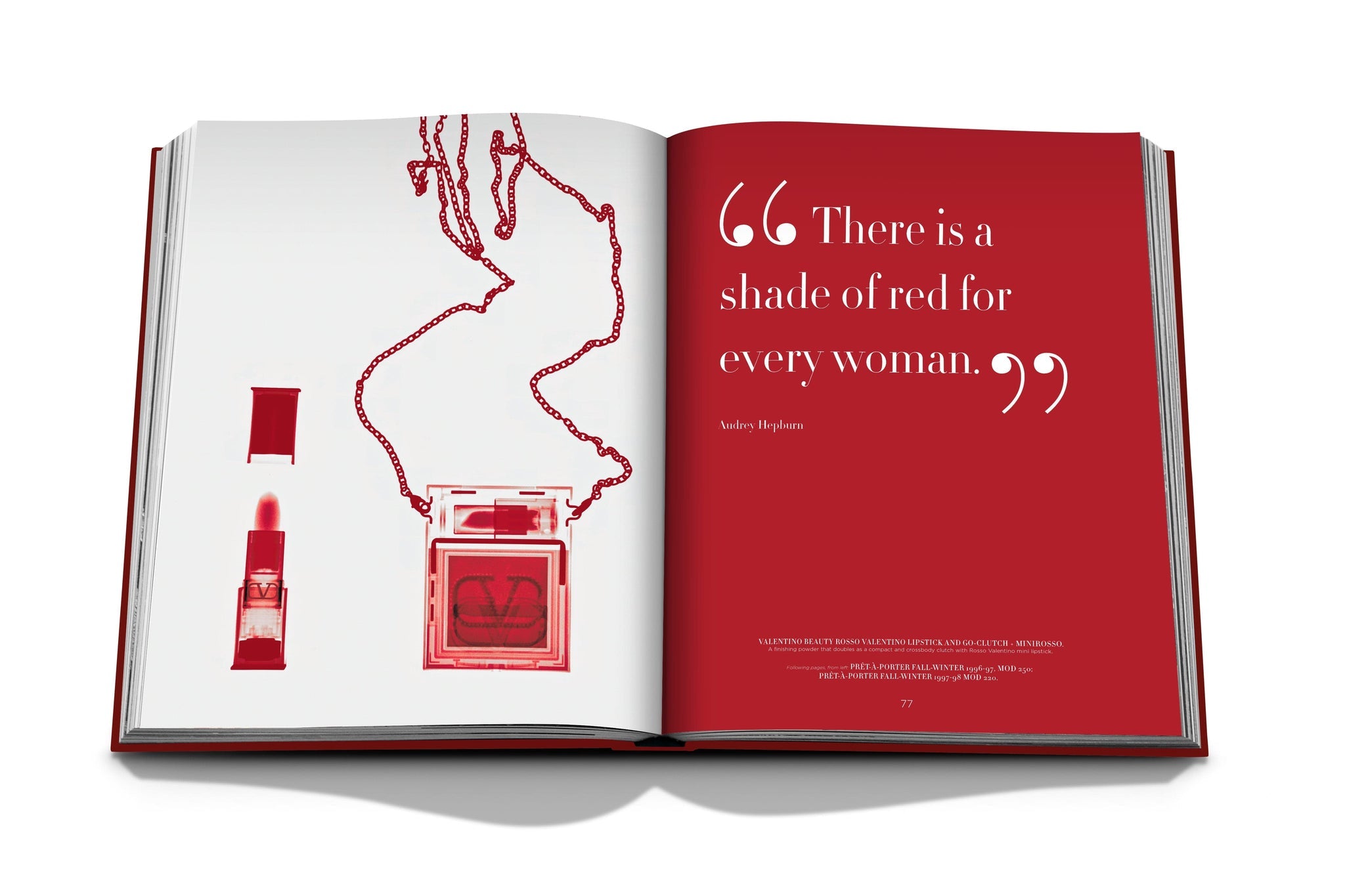 Valentino Rosso Book