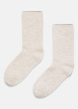 Vince Cashmere Jersey Socks Marble