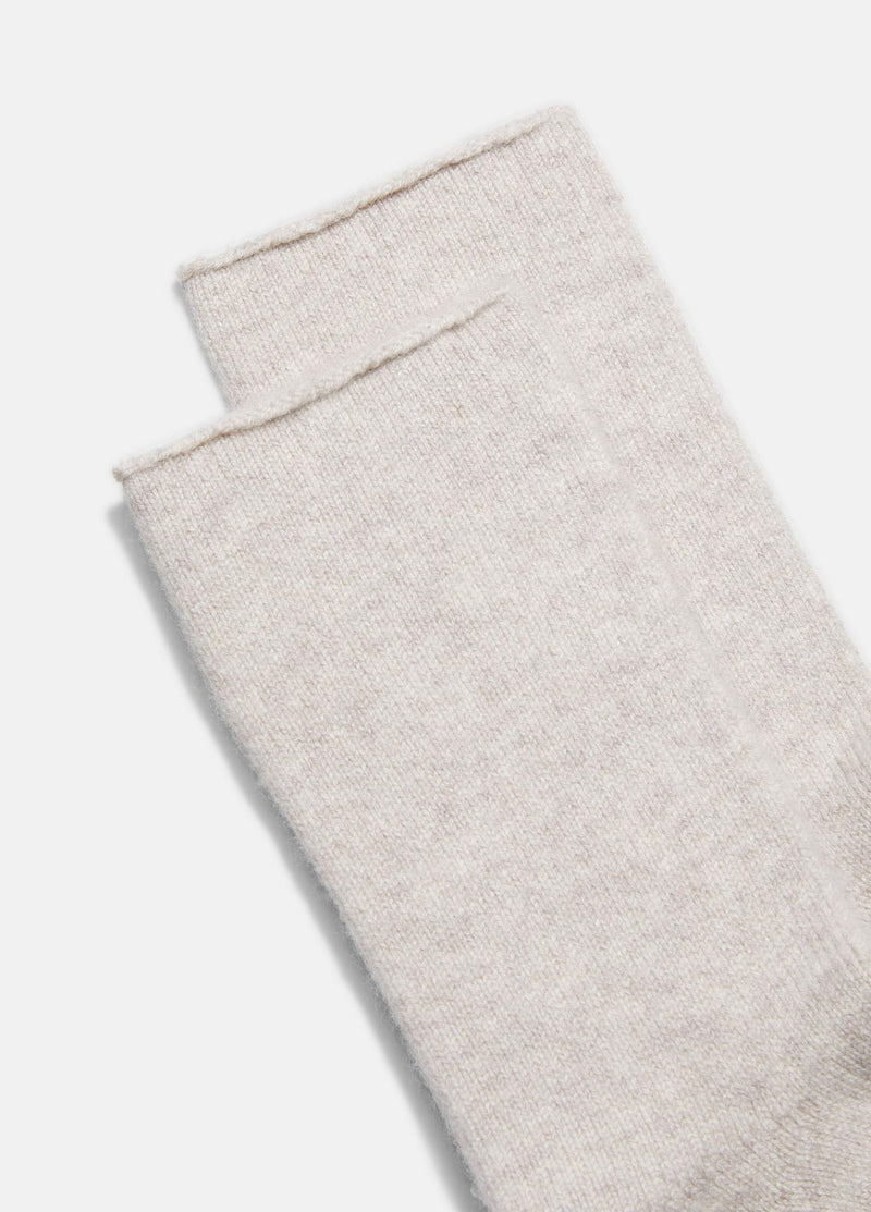 Vince Cashmere Jersey Socks Marble