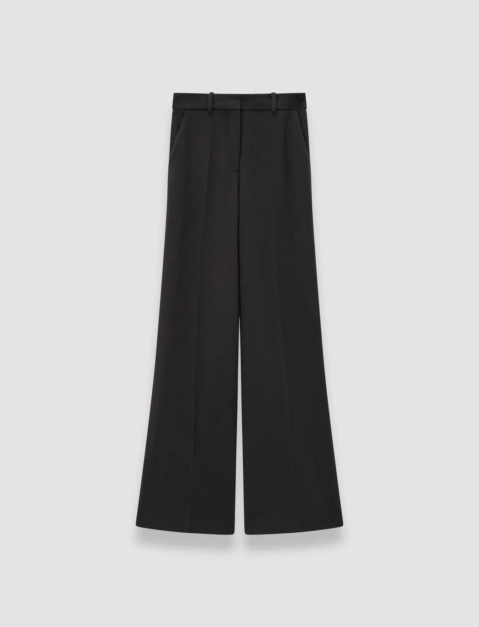 Joseph Alana Flannel Trousers Dark Smoke