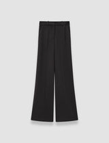 Joseph Alana Flannel Trousers Dark Smoke